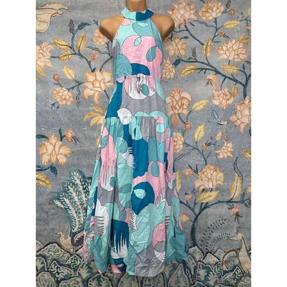 S/W/F Cross Back Maxi Dress $399 - Picture 8 of 10